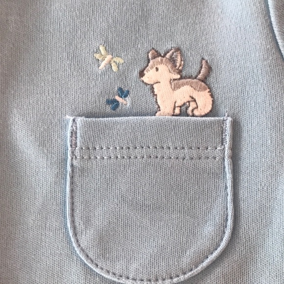 Nwt. Adorable Gymboree dog romper 6/12 - Picture 3 of 6